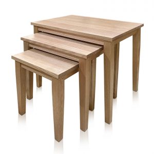 Armidale nest of 3 tables in Victorian Ash